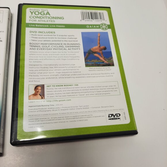 Yoga for Athletes and The Firm Body Sculpting System DVD's - Picture 8 of 11